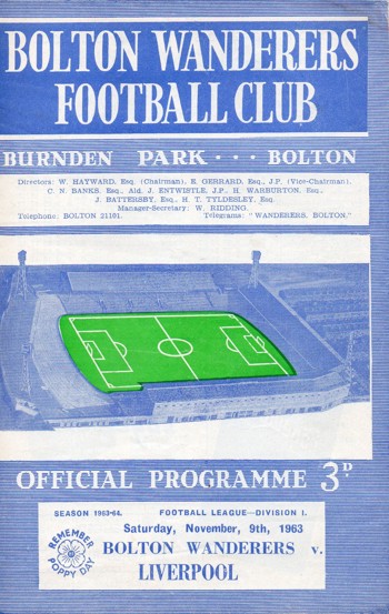 Match programme